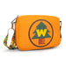 Horizontal Crossbody Wallet - Up Wilderness Explorers WE Badge Orange Brown Green Crossbody Bags Disney   