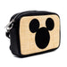 Disney Bag, Horizontal Cross Body, Mickey Mouse Embroidered Ears Signature, Raffia Straw Crossbody Bags Disney   