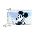 Disney Bag and Wallet Combo, Disney 100 Mickey Mouse Pose Iridescent Holographic, Vegan Leather Crossbody Bag and Wallet Sets Disney   