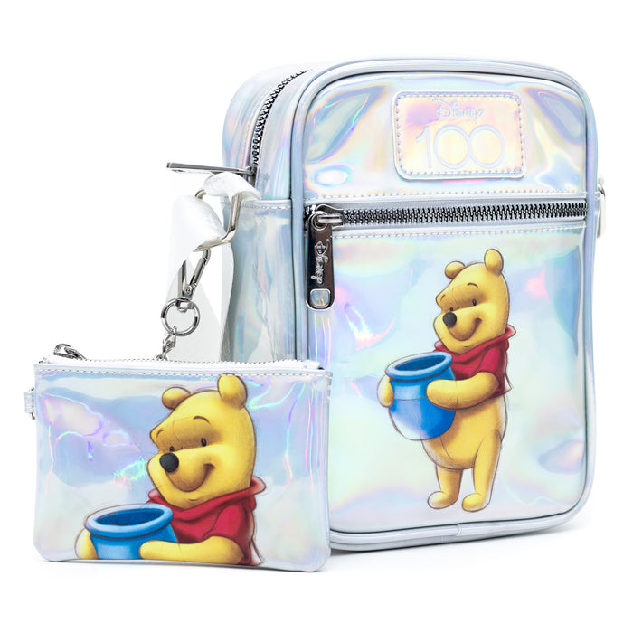 Disney 100 Winnie the Pooh Holographic Crossbody Bag