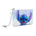 Disney Bag and Wallet Combo, Disney 100 Lilo and Stitch Stitch Pose Iridescent Holographic, Oil Slick Vegan Leather Crossbody Bag and Wallet Sets Disney   