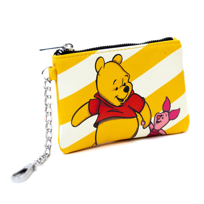 Disney Bag and Wallet Combo, Winnie the Pooh and Piglet Golden Yellow, Vegan Leather Crossbody Bag and Wallet Sets Disney   