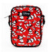 Disney Bag and Wallet Combo, Mickey Mouse Toss Print Red, Vegan Leather Crossbody Bag and Wallet Sets Disney   