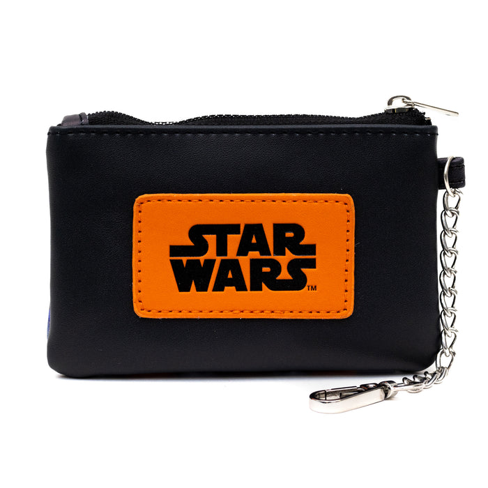 Star Wars Bag and Wallet Combo, Star Wars Ahsoka Tano Pose and Icon Black, Vegan Leather Crossbody Bag and Wallet Sets Star Wars   