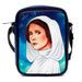 Star Wars Bag and Wallet Combo, Star Wars Princess Leia Pose Blue, Vegan Leather Crossbody Bag and Wallet Sets Star Wars   