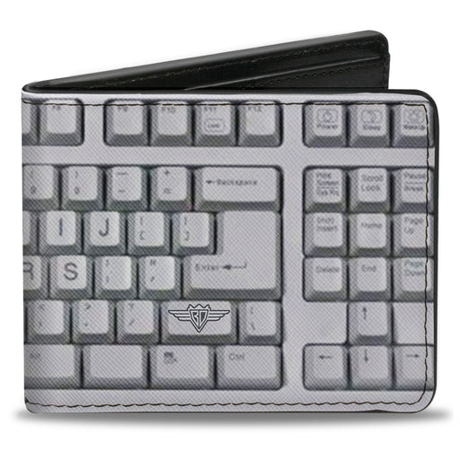Bi-Fold Wallet - BD Keyboard Bi-Fold Wallets Buckle-Down   