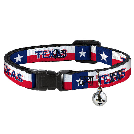 Cat Collar Breakaway - Texas Flag TEXAS Breakaway Cat Collars Buckle-Down   