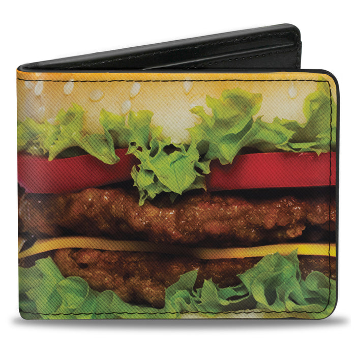 Bi-Fold Wallet - Hamburger Vivid Bi-Fold Wallets Buckle-Down   