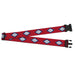 Luggage Strap - 2.0" - Arkansas Flag Red Blue White Luggage Straps Buckle-Down   