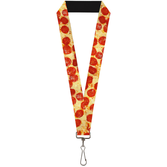 Lanyard - 1.0" - Pepperoni Pizza Vivid Lanyards Buckle-Down   