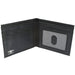 Canvas Bi-Fold Wallet - Tasmanian Devil Vortex Poses Scattered Black Canvas Bi-Fold Wallets Looney Tunes   