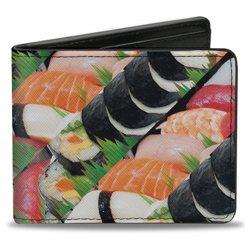 Bi-Fold Wallet - Sushi Vivid Bi-Fold Wallets Buckle-Down   