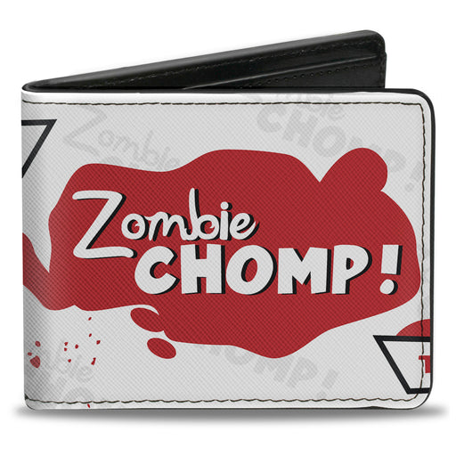 Bi-Fold Wallet - Zombie CHOMP! Bi-Fold Wallets Buckle-Down   