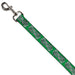 Dog Leash - Celtic Knot2 Greens/Black/White Dog Leashes Buckle-Down   