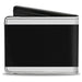 Bi-Fold Wallet - SHELBY Tiffany Split Stripe White Black Bi-Fold Wallets Carroll Shelby   