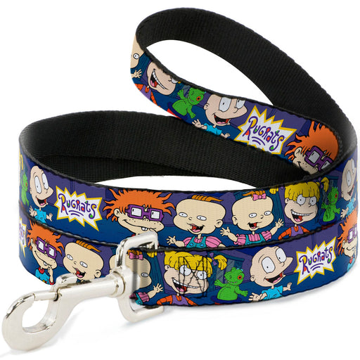 Dog Leash - RUGRATS Group Pose2 w/Reptar Dog Leashes Nickelodeon   