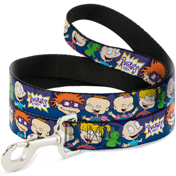 Dog Leash - RUGRATS Group Pose2 w/Reptar Dog Leashes Nickelodeon   
