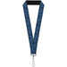 Lanyard - 1.0" - Zebra 2 Turquoise Lanyards Buckle-Down   