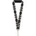 Lanyard - 1.0" - Tribal1 Black White Lanyards Buckle-Down   