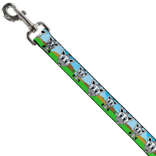 Dog Leash - Zebra Cartoon Dog Leashes Buckle-Down   