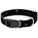 Plastic Clip Collar - Shining Stars Black/White Plastic Clip Collars Buckle-Down   