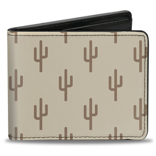 Bi-Fold Wallet - Cacti2 Tans Bi-Fold Wallets Buckle-Down   