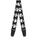 Guitar Strap - Nightmare Before Christmas Jack Expressions Gray Guitar Straps Disney   