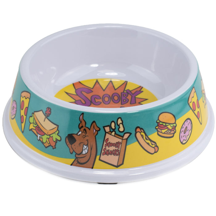 Single Melamine Pet Bowl - 7.5 (16oz) - Scooby Doo SCOOBY SNACKS + Scooby Doo Winking Snacks Scattered Pet Bowls Scooby Doo Default Title  