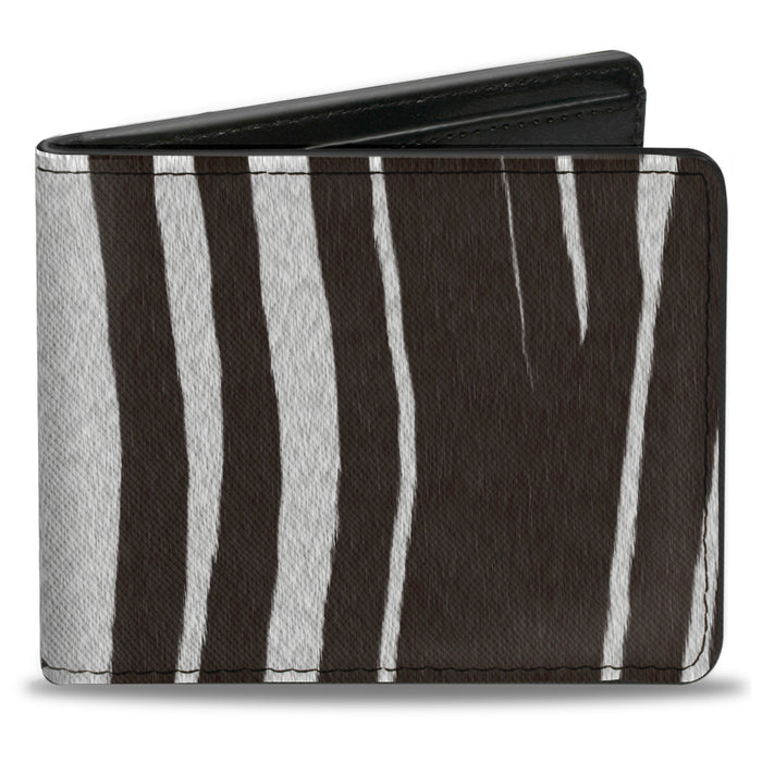 Bi-Fold Wallet - Zebra Bi-Fold Wallets Buckle-Down   