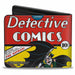 Bi-Fold Wallet - Classic DETECTIVE COMICS Issue #27 First Batman Action Cover Pose Bi-Fold Wallets DC Comics   