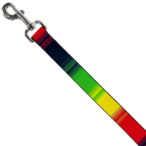 Dog Leash - Zarape4 Vertical Rasta Dog Leashes Buckle-Down   