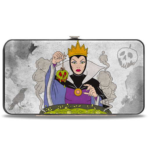 Hinged Wallet - Snow White's Evil Queen Cauldron Pose + ONCE UPON A TIME Tale Grays Hinged Wallets Disney   