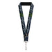Lanyard - 1.0" - Pickett & Niffler Pose THERE ARE NO STRANGE CREATURES ONLY BLINKERED PEOPLE Blues White Lanyards The Wizarding World of Harry Potter Default Title  