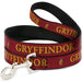 Dog Leash - Harry Potter GRYFFINDOR & Crest Black/Red Dog Leashes The Wizarding World of Harry Potter   