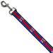 Dog Leash - ROUTE 66 Highway Sign/Stripe Blue/White/Red Dog Leashes Buckle-Down   