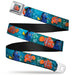 Nemo Smiling Full Color Seatbelt Belt - Nemo & Dory Poses Webbing Seatbelt Belts Disney   