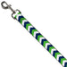 Dog Leash - Chevron White/Bright Green/Navy Dog Leashes Buckle-Down   