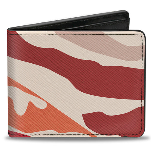 Bi-Fold Wallet - Bacon CLOSE-UP Bi-Fold Wallets Buckle-Down   