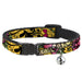 Cat Collar Breakaway - Mom & Dad Yellow Breakaway Cat Collars Buckle-Down   