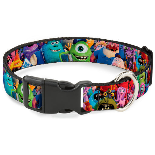 Plastic Clip Collar - Monsters University Monsters Stacked Plastic Clip Collars Disney   
