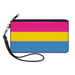 Canvas Zipper Wallet - LARGE - Flag Pansexual Pink Yellow Blue Canvas Zipper Wallets Buckle-Down   