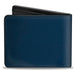 Bi-Fold Wallet - SHELBY Tiffany Box Weathered Navy Gray Bi-Fold Wallets Carroll Shelby   