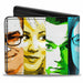 Bi-Fold Wallet - The Big Bang Theory Characters Panels Multi Color Bi-Fold Wallets The Big Bang Theory   