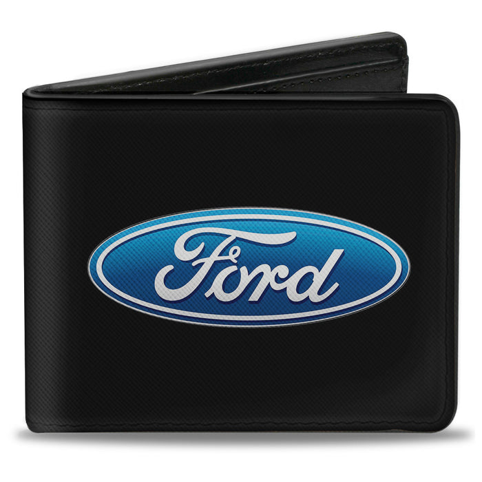 Bi-Fold Wallet - Ford Oval Logo CENTERED Bi-Fold Wallets Ford   