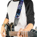 Guitar Strap - Buzz Lightyear Poses Galaxy Blues Guitar Straps Disney   