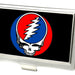 Business Card Holder - SMALL - Steal Your Face FCG Black Color Business Card Holders Grateful Dead   