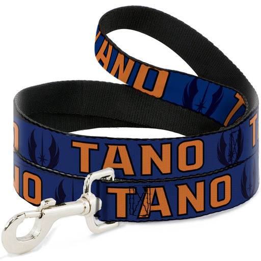 Dog Leash - Star Wars Jedi Order Insignia/TANO Text Blues/Orange Dog Leashes Star Wars   