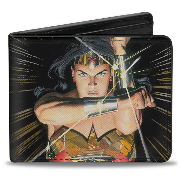 Bi-Fold Wallet - Wonder Woman Mythology Crossed Pose Bi-Fold Wallets DC Comics   