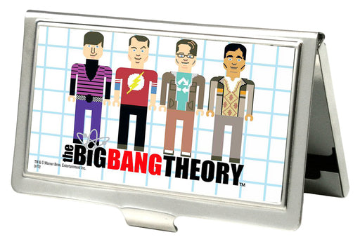 Business Card Holder - SMALL - THE BIG BANG THEORY Characters Cartoon FCG Business Card Holders The Big Bang Theory   