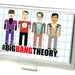 Business Card Holder - SMALL - THE BIG BANG THEORY Characters Cartoon FCG Business Card Holders The Big Bang Theory   